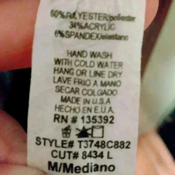 S- twelve artez color USA made long sleeve size medium blouse - Picture 6 of 7